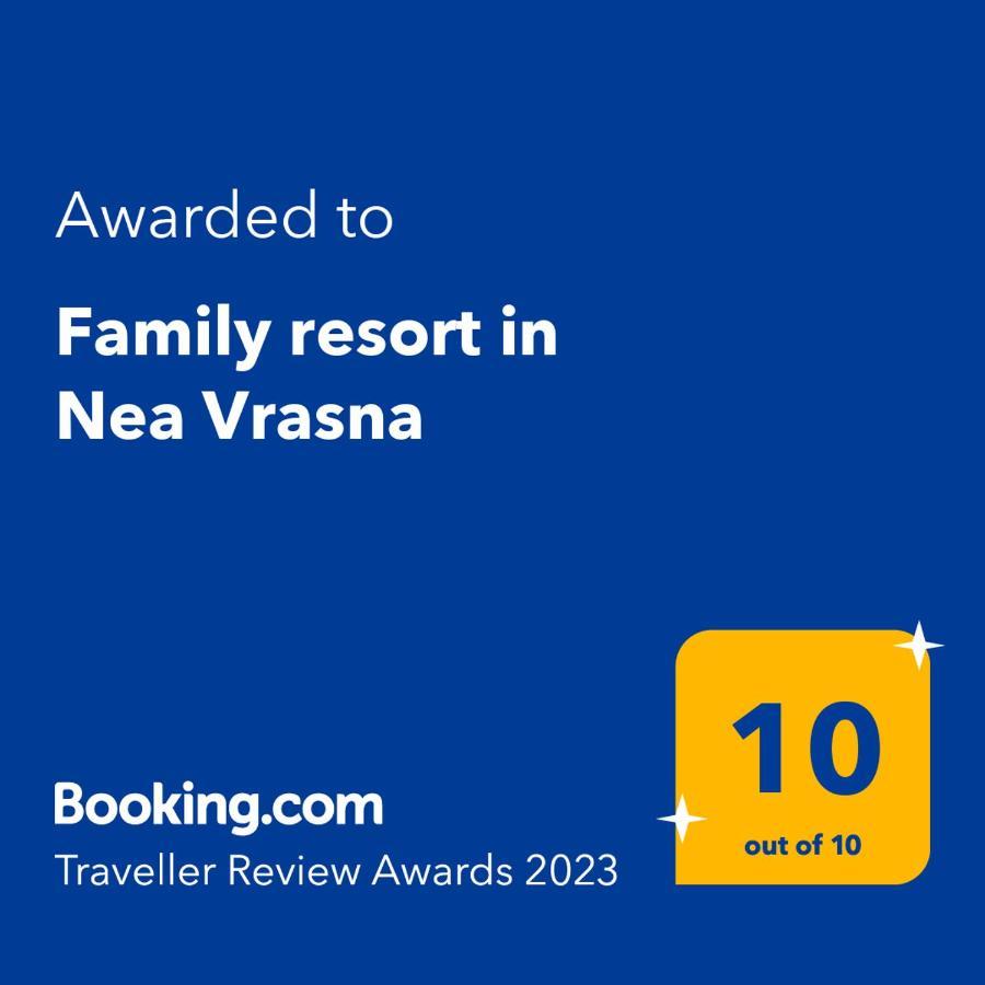 Family Resort In Nea Vrasna Luaran gambar